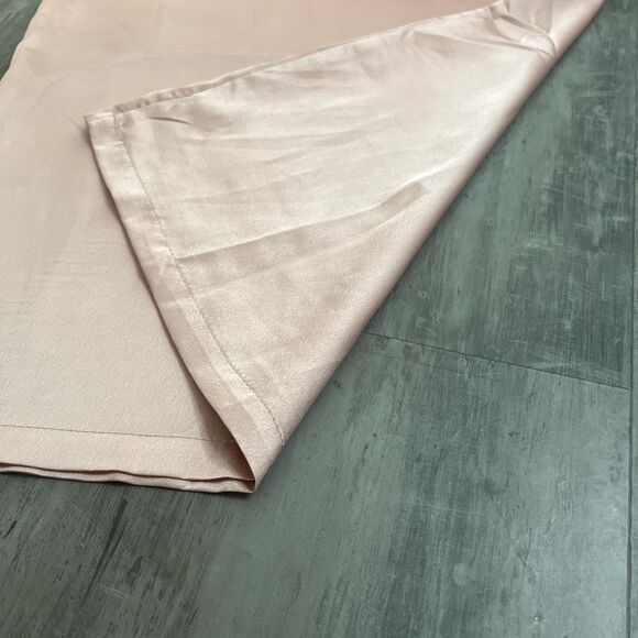 Satin Tank Top Blouse Pink Size Small - Picture 3 of 4